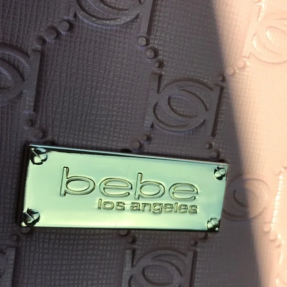 Bebe mauve crossbody with gold & mauve chain - Picture 12 of 14